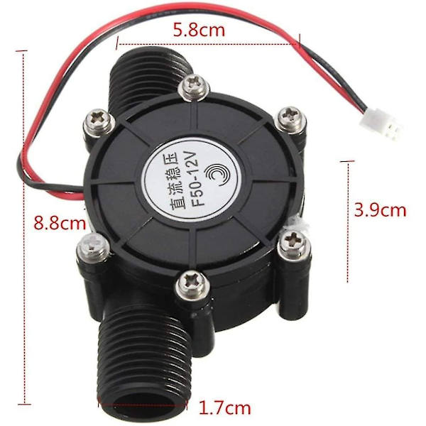 Dc Vandturbine Generator Vand 12v Dc 10w Micro-hydro vandopladningsværktøj