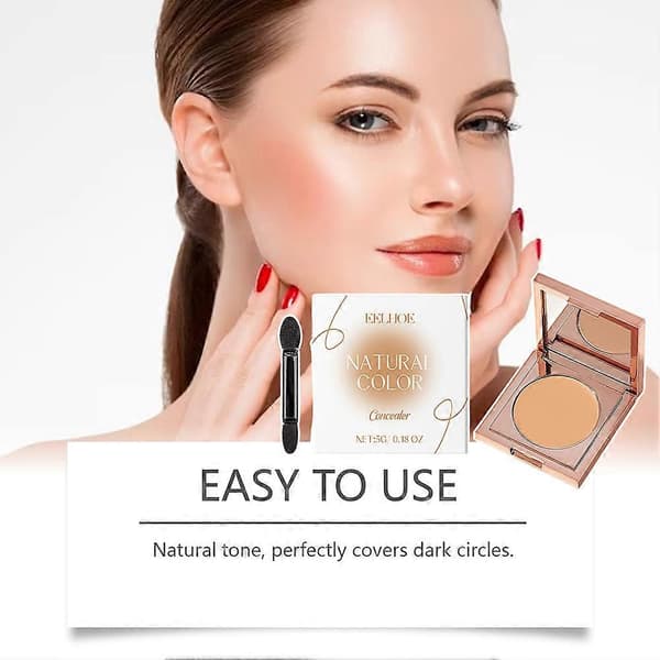 【BQ】High Coverage Tinted Clay CC Under-Eye Corrector Moisturizing Concealer for Women_Super Gift light