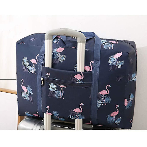 Foldbar Travel Duffel Bag Letvægts Vandtæt Folde Duffel Tote