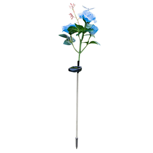 Led Solar Flower Transparent Combinat Ground Lamp Lawn Lamp