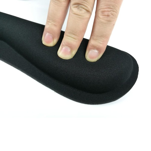 Memory Foam Set halkfri musmatta Handledsstöd & tangentbordsarmstöd för kontorsdator Laptop