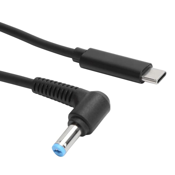 59.1in Ladekabel 3A Type-C DC5.5x1.7MM Interface Hurtig Opladning til Notebook Computer