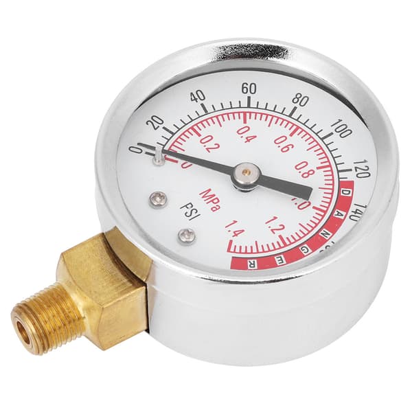 Y50 1.4MPa Professionel Radial Trykmåler Industriel Trykmåling