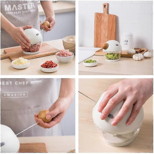 Aebor-processor för grönsaker, nötter, vitlök, sallad, puré och pesto