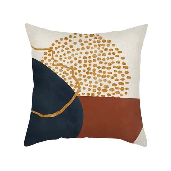 Putetrekk 45X45 Sett Med 4 Sofaputer Dekorative Pynteputer Geometrisk Mønster Sofaputesett