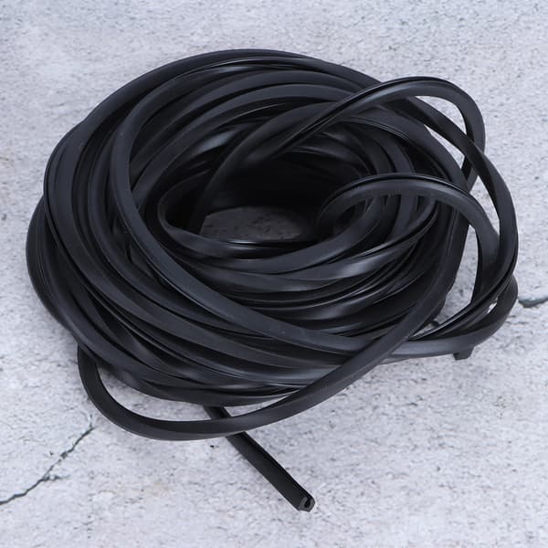 【BQ】Black Rubber Sealing Strip for Greenhouse 10m 0.2