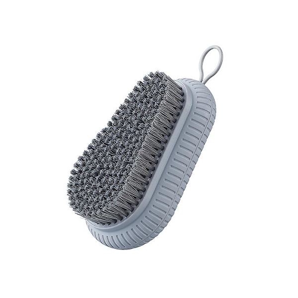Skrubbborste, Kvalitet Mjuk Tvätt Kläder Skor Skrubbningsborste Grey