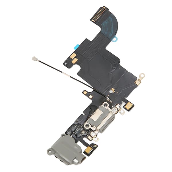Ladeport Dock Connector Profesjonell Lade Dock Connector Flex Kabel Kompatibel for IPhone 6S Grå