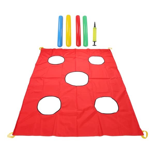 Whack A Mole Fallskärmsspel 5 Hål Främjar Samarbete för 3 År och Uppåt
