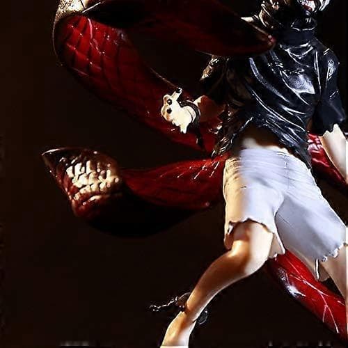 Tokyo Ghoul Kaneki Ken Anime Figur 17 cm Utskiftbart Hode Demonteringsfigur Animasjonsmodell Samleobjekt Dekorasjonspynt