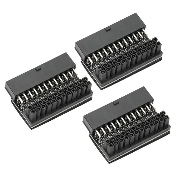 3 KPL GMTA 24P 90 Asteen Emolevyn Virtaliitinsovitin DIY-asennustarvike