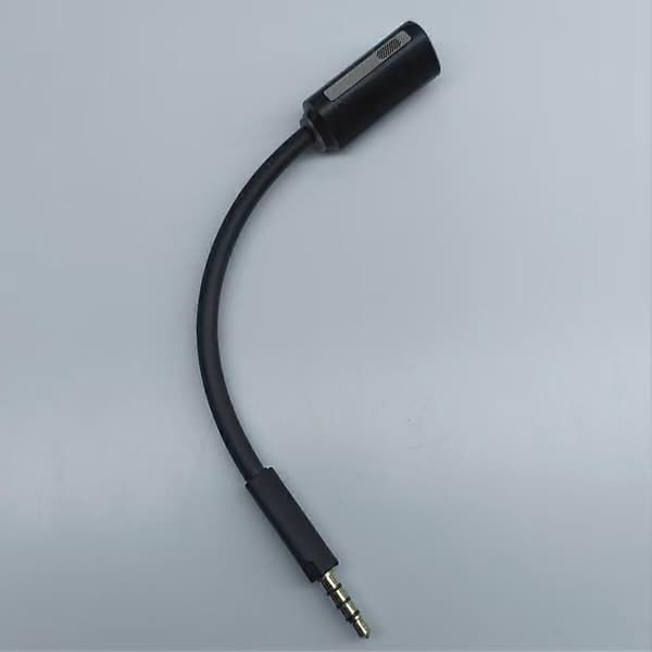 Erstatningsmikrofoner for ROG Delta II gamingheadset med støydemping og fleksibel bom for ROG Delta 2 Black