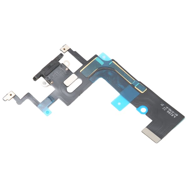 Ladeport Datakontakt Flexkabel Ladeport Flexkabel Erstatning for IPhone XR Svart