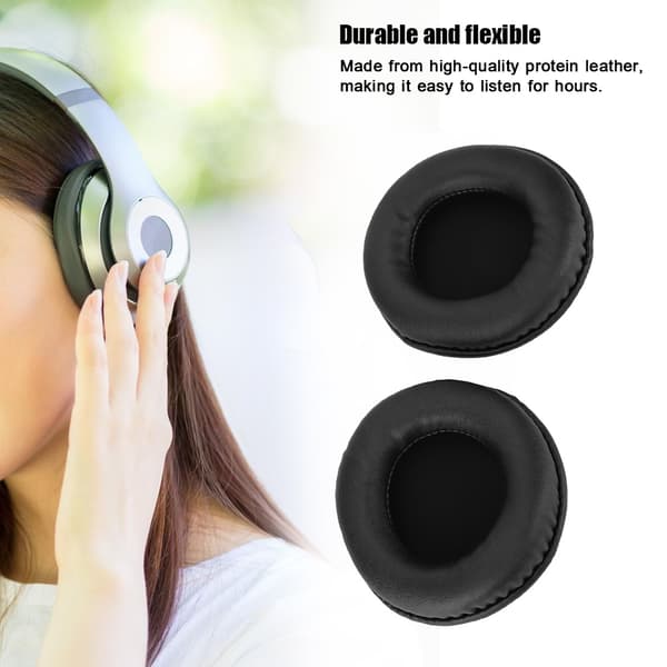 95 mm universelle erstatningsøreputer myk skumpute headset deksel