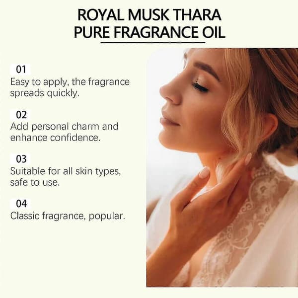 【BQ】Musk Kullager Köln med Feromoner - Elegant Roll-On Doft för Dejting, 8ml