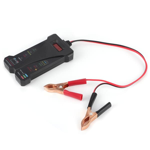12V Digital Batteritester Opladningssystem Analysator Spænding Generator Output Test m/LCD Display