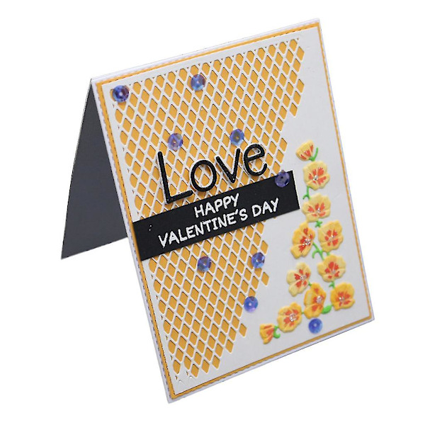Blomma Bakgrund Metall Skärverktyg Stencil Gör själv Scrapbooking Album Stämpel Papper Kort Prägling Hantverk Dekor
