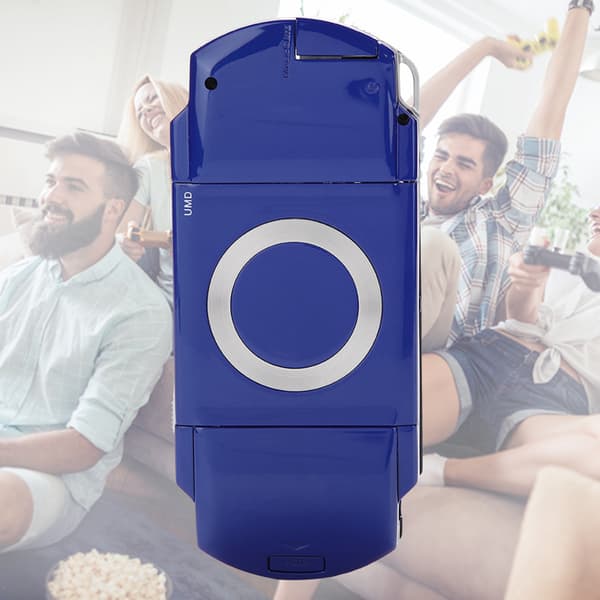 PSP 1000 Blue Full Shell Housing Set med knappsats