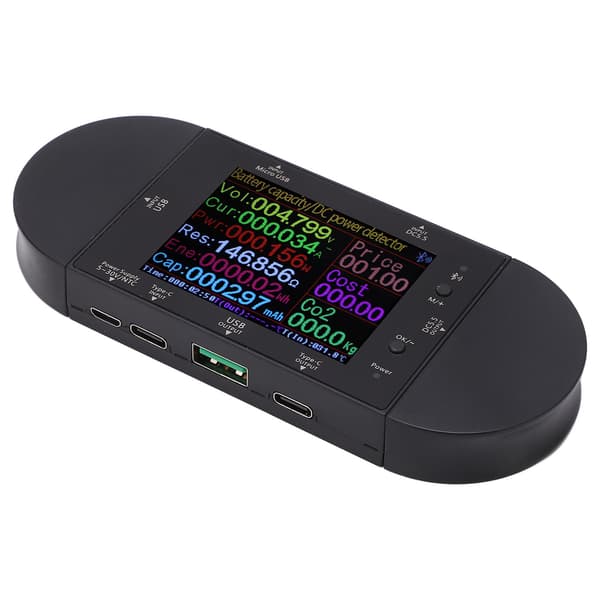 USB Digital Voltmeter Amperemeter Strømmåler Spenningsdetektor 5V til 32V PD Meter