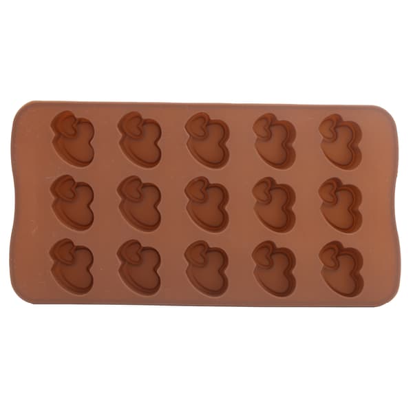Silikone Hjerte Chokoladeform Non-Stick DIY Slik Kage Bageværktøj