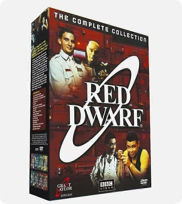 【BQ】Red Dwarf Den Komplette Serie 1-8 Samling (DVD, 18-diske) engelsk version