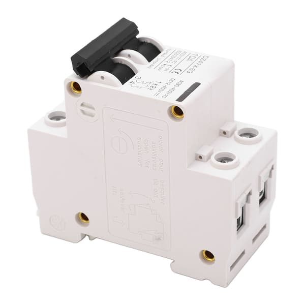 2P 10A 400V AC DC MCB Läckageskyddsbrytare för Hem Solpanel