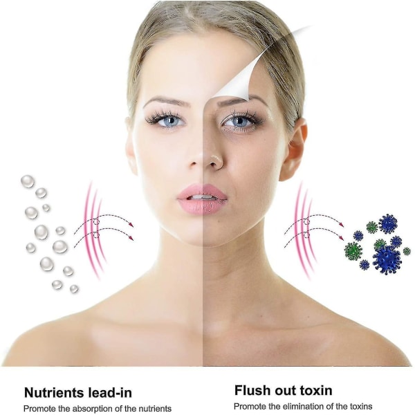 Ansigtsmassager Anti-aldring nakke øjen massager, 3 tilstande, 45 varme højfrekvent vibration anti rynker ansigts anordning