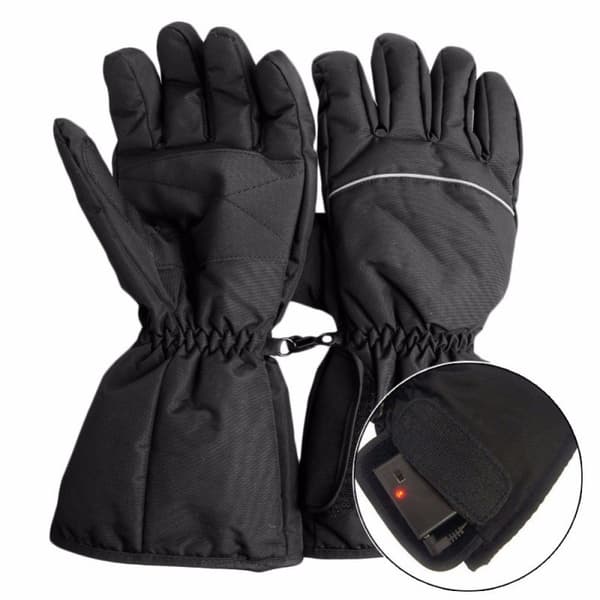 【BQ】Handsker med varmesløjfer Varmehandsker Sort Svart black