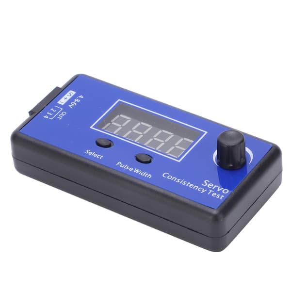 Multifunktionel Digital Servo Tester ESC Konsistens Tester Styring Gear Måling