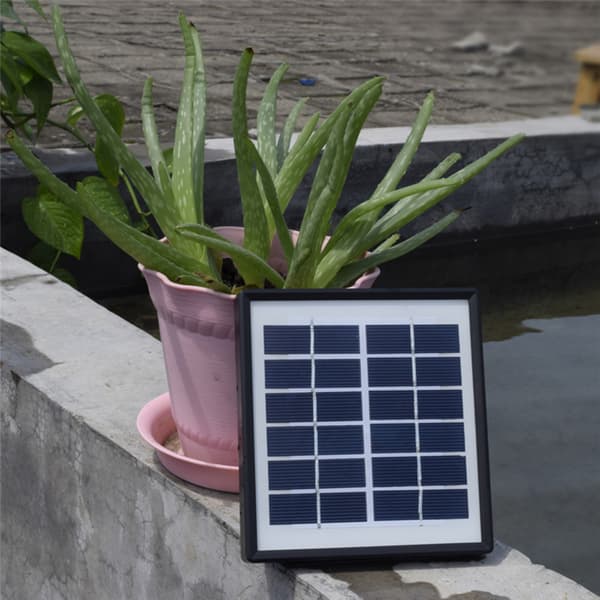 2022 Solarluftpumpe Kit USB Bærbar Lufter for Akvarium Dam med Rør og Luftstein