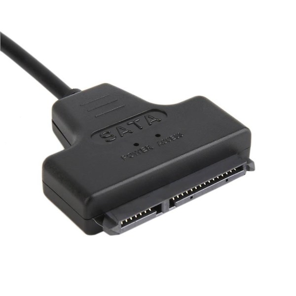 Ny USB 2.0 til SATA 22Pin-kabel for 2,5-tommers HDD-harddisk Solid State Drive