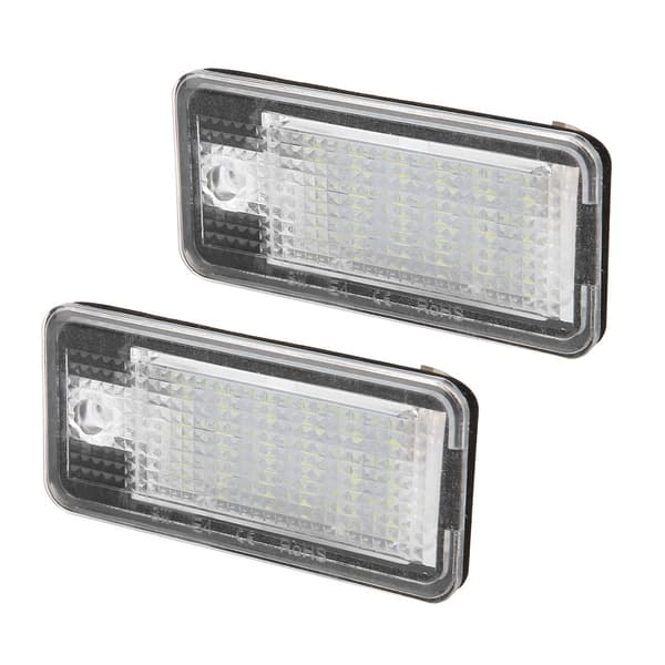 2 stk. 3W 12V LED-skiltlys for Audi A3