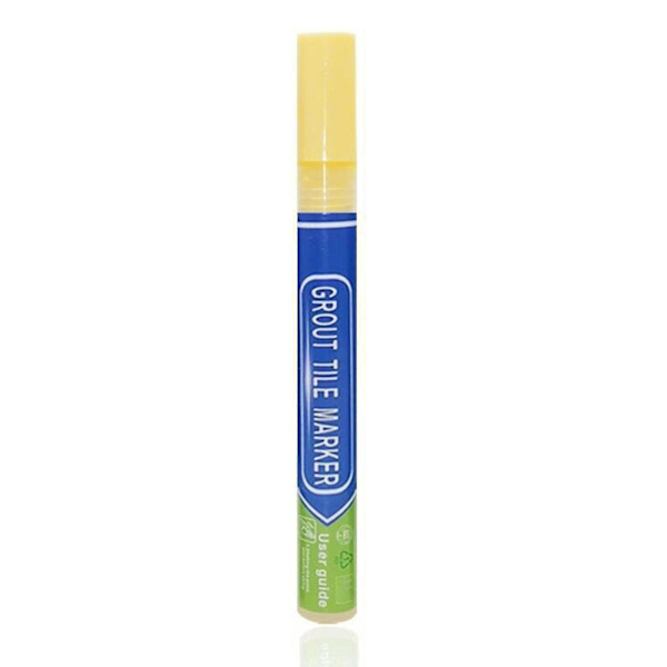 Grout Pen For Revives Restores Fliser I Køkken Bruser Badeværelse Vandtæt Hurtig Gold