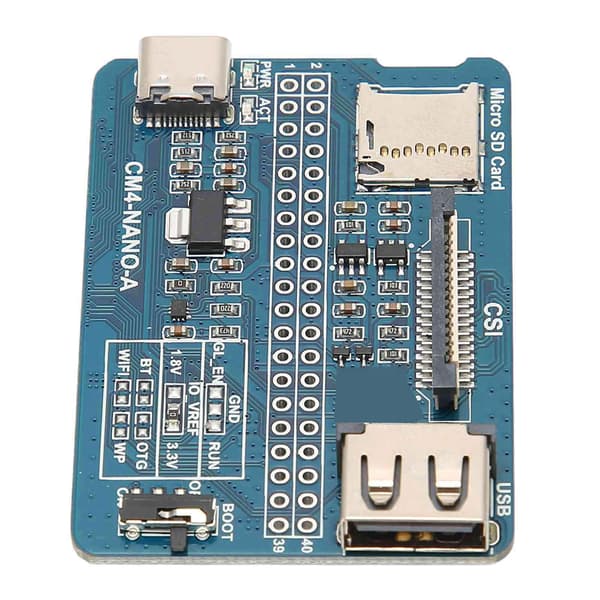 Mini Base Board til RPi CM4 B til B Connector Quad Core CM4 Ultra Mini Udvidelseskort til Webapplikationsudvikling