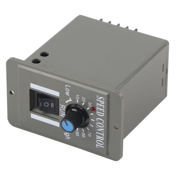 DC Motor Hastighetskontroller Guvernør Kontrollbryter CW/CCW 12V/24V/36V/48V 6A