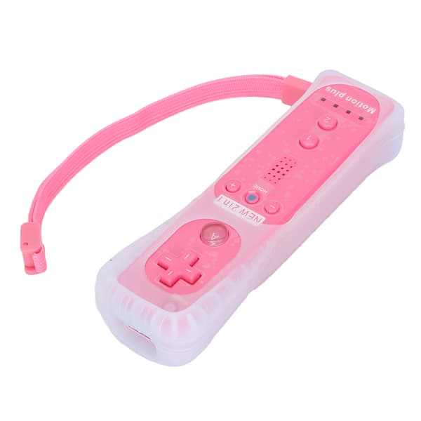 Vibrerende fjernkontroll med Motion Plus - Rosa