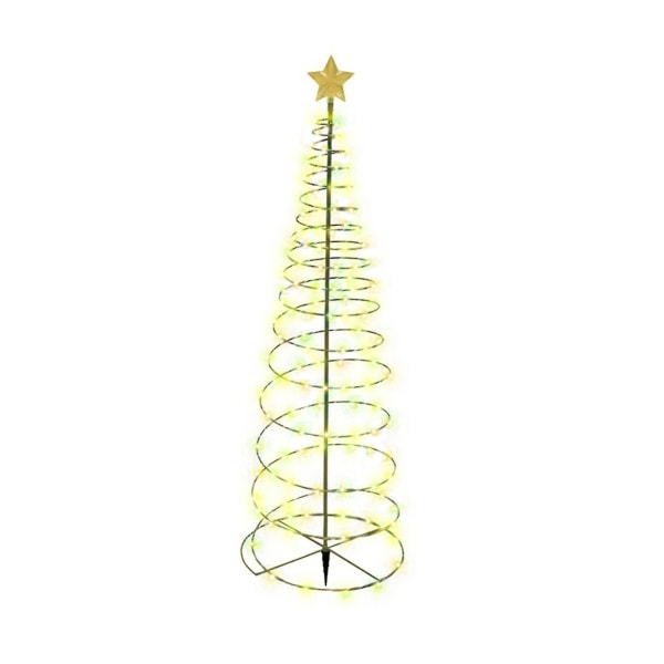 Julgran Solar Light Xmas Party Gräsmatta Lamp Dekoration Varm Vit Warm White