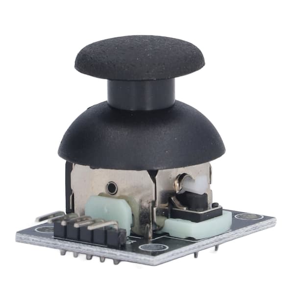 4 stk. joystickmodul 5-pinners spillkontroller kontrollsensor X Y doble akser sett for PS2