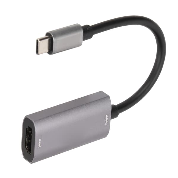 USB C til HD Multimedia Interface Bærbart Videoopptakskort 4K Input Full HD Spillopptak for PS4