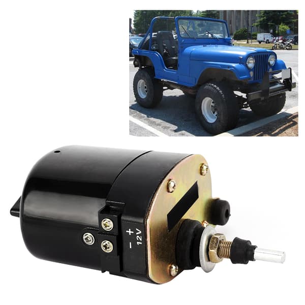 12V Bilrudeviskermotor til Willys Jeep Traktor