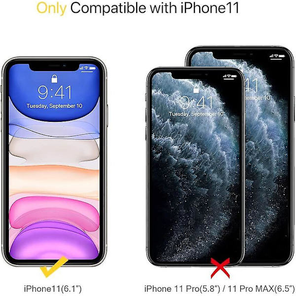 Coque En Silikonkompatibel Avec Iphone 11 6,1 Pouces (2019), Protection Complte Du Corps En Caoutchouc Gel Antichoc, Coque De Protection Contre Les cool black For iPhone X and XS