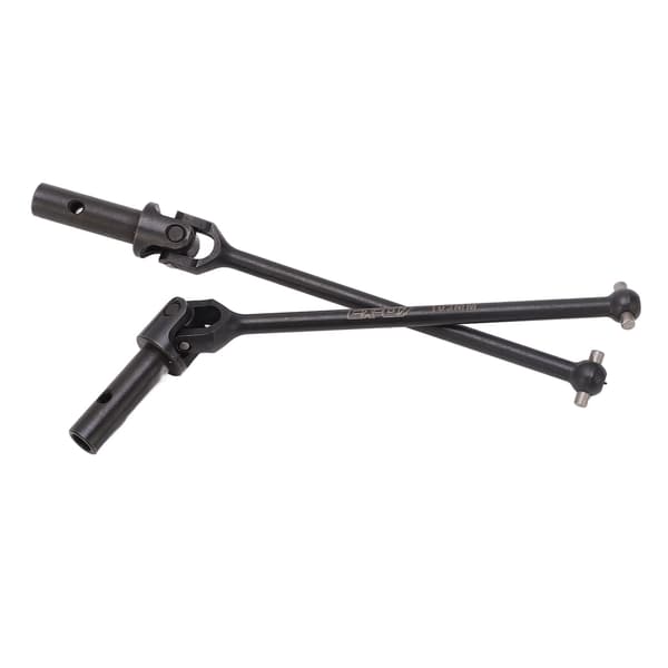 2 stk. Sort Høj Hårdhed RC Universal Front Drivaksel til ZD Racing 1/7