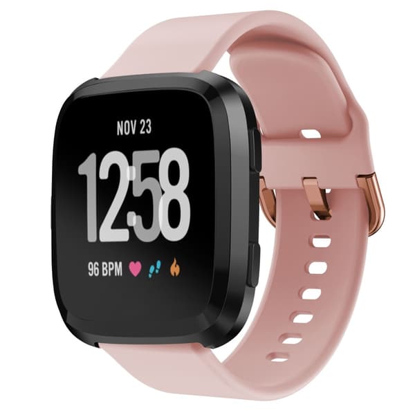 【BQ】Silikonarmbånd Fitbit Versa/Versa 2 - Rosa Pink Rosa