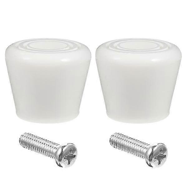 【BQ】4 stk. rulleskøjtebremseklods rulleskøjtebremseklods bremsebakkeholder White