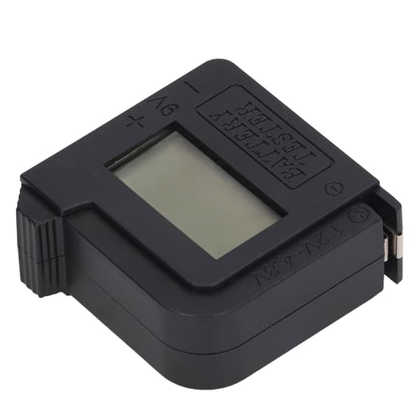 Digital Batteritester LCD-skjerm Nøyaktig Deteksjon Bærbar Kontroller for C AA AAA