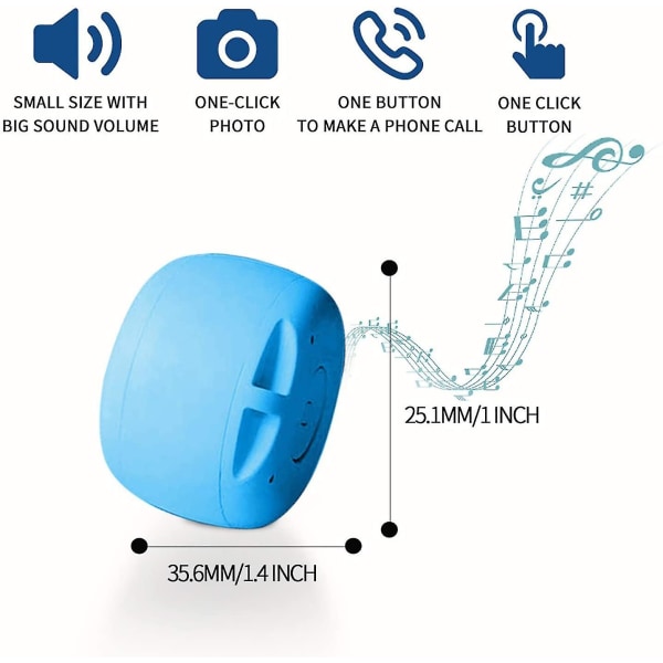 Den mindste trådløse mini Bluetooth-højttaler, lille Bluetooth-højttaler