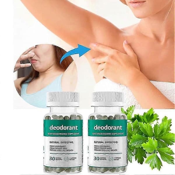 【BQ】Intern kroppsdeodorant klorofyllkapsler Kroppsdeodoriserende supplement