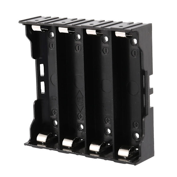 10x Batteriholder Box Case Sort Til 4x 13,7v Black
