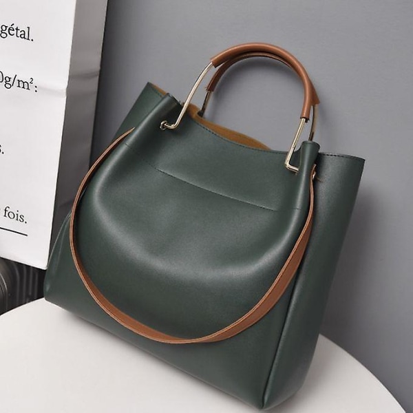 Læder håndtasker Håndtasker Dame Messenger Bag Big Tote