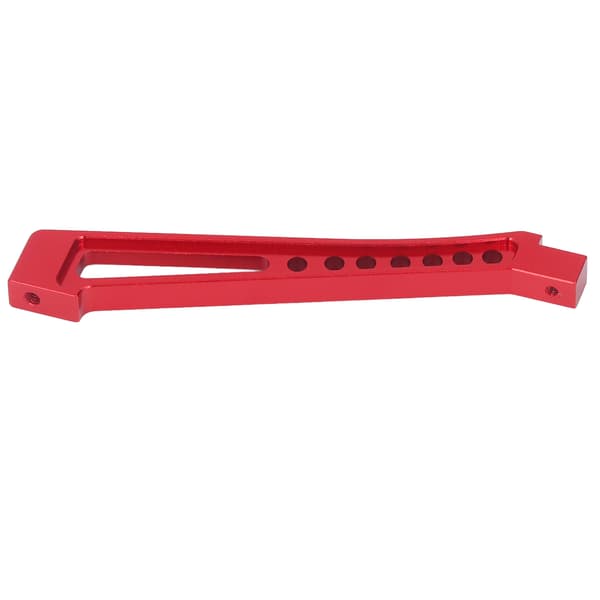 Aluminiumslegering Front Chassis Brace 8,7 cm Længde Holdbart RC Tilbehør til ARRMA 1:7 1:8 Rød